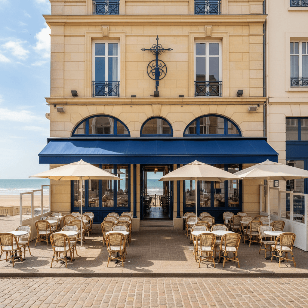 Bar-brasserie 170m² à Bray-Dunes : terrasse - licence IV - Image 1