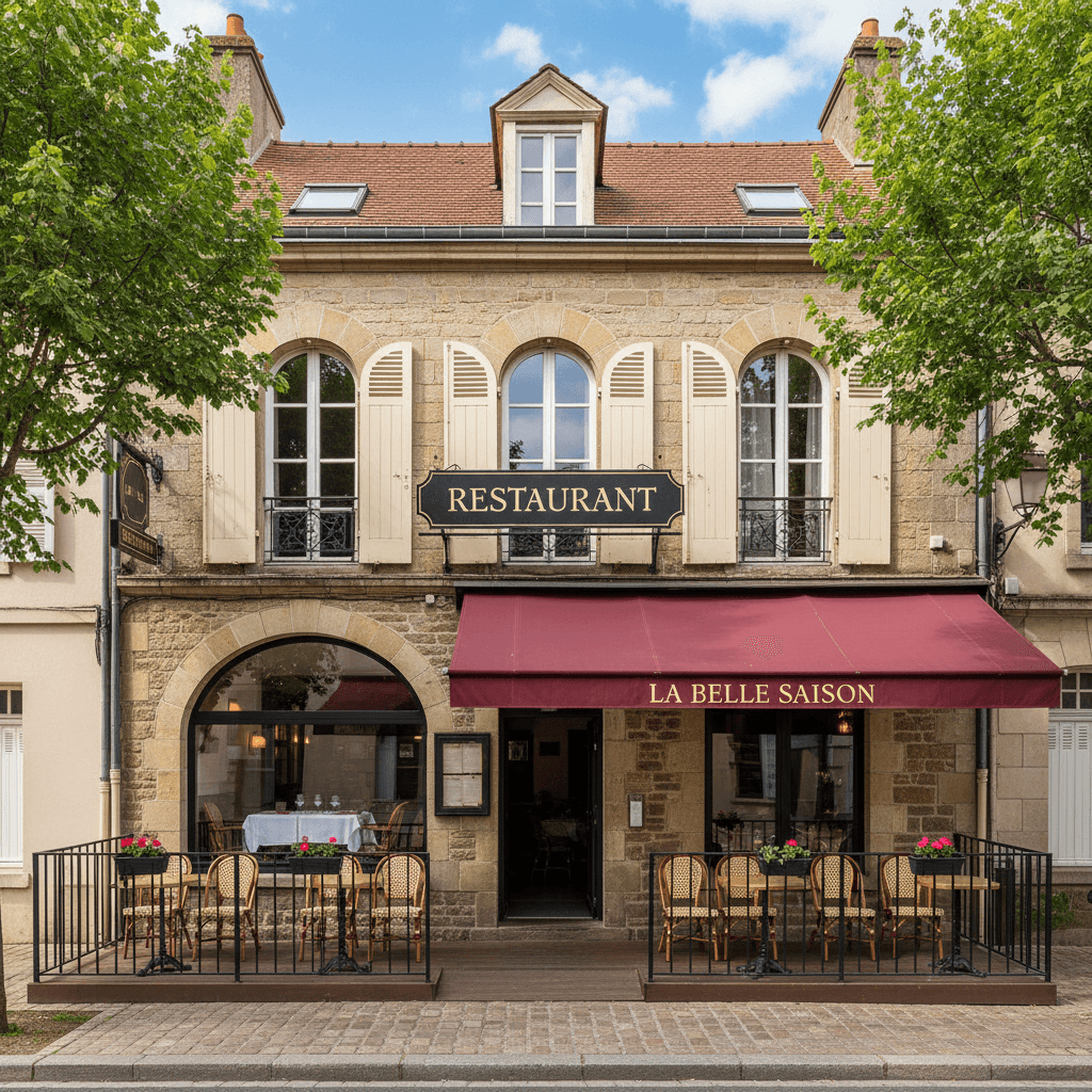 Restaurant à Saint-Brieuc : terrasse - licence IV - Image 1