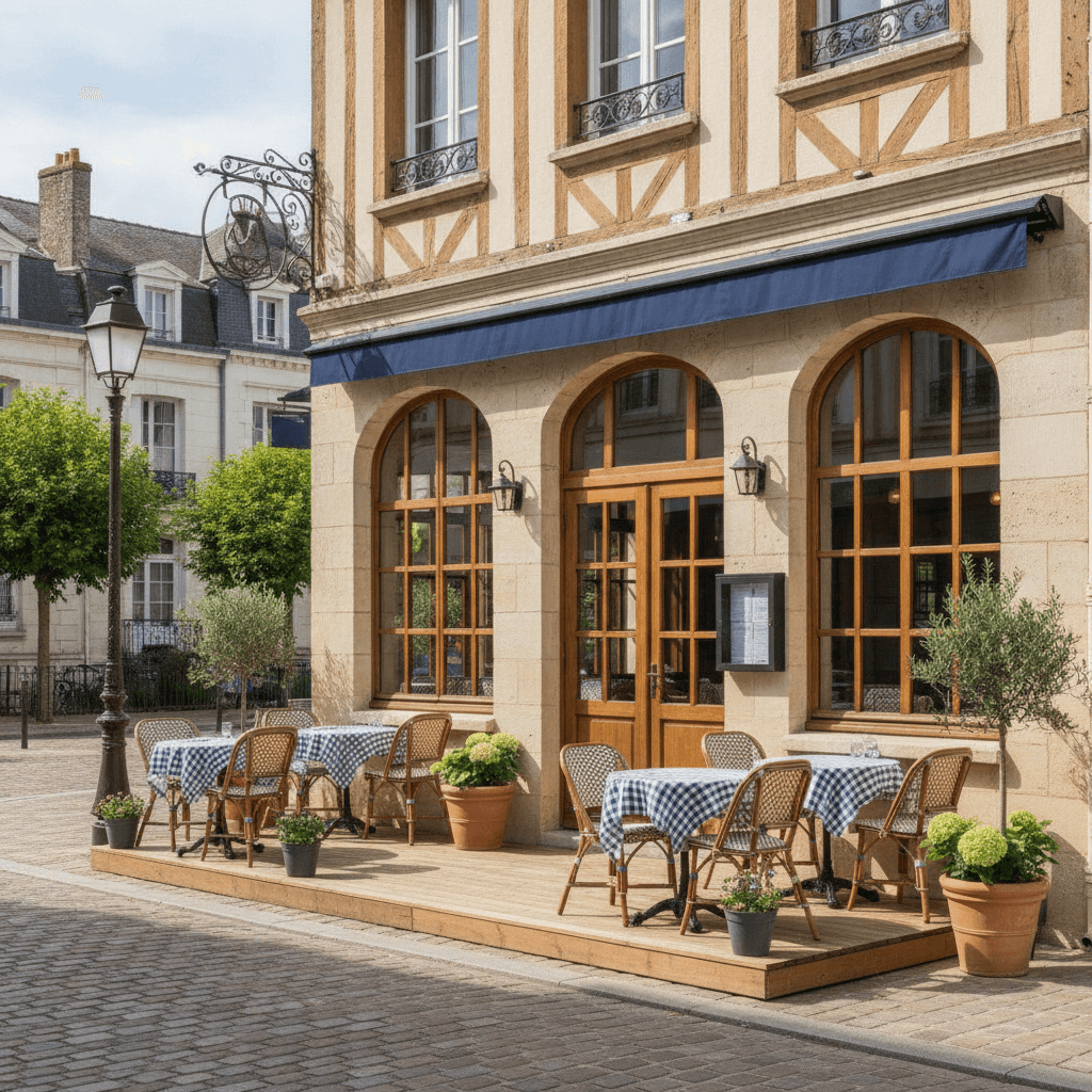 Restaurant 200m² à Deauville : terrasse - licence IV - Image 1