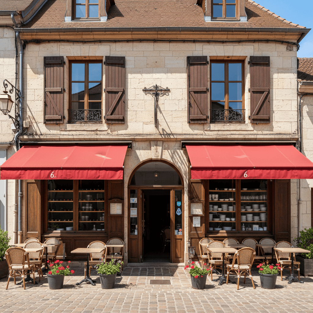 Restaurant à Brive-La-Gaillarde : terrasse - licence IV - Image 1