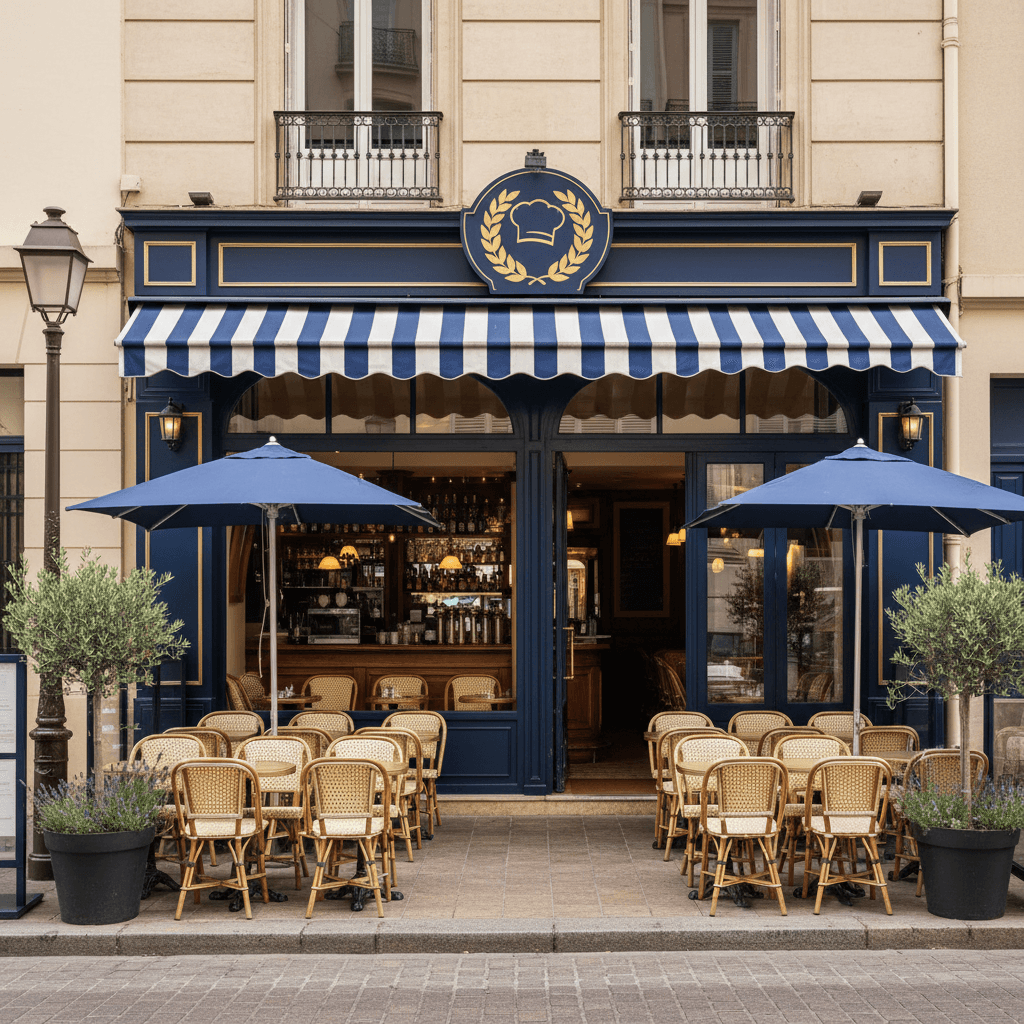 Restaurant à Cannes : terrasse - licence IV - Image 1