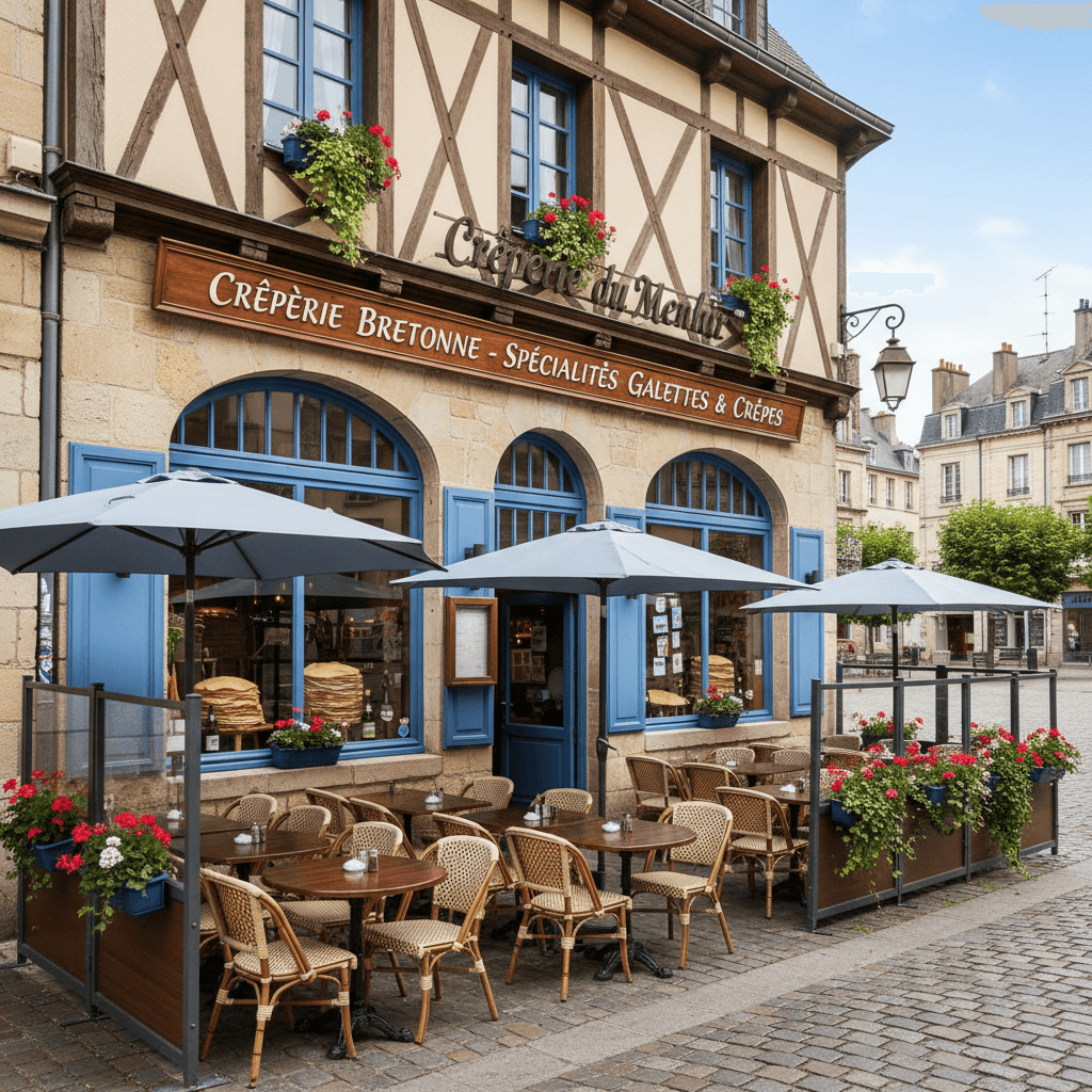 Restaurant à Rennes : terrasse