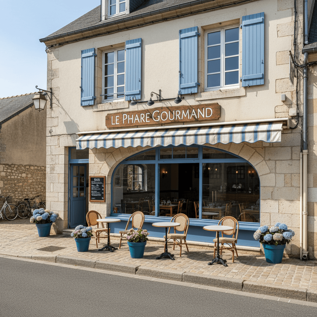 Restaurant à Saint-Pierre-D'Oléron : terrasse - licence IV - Image 1