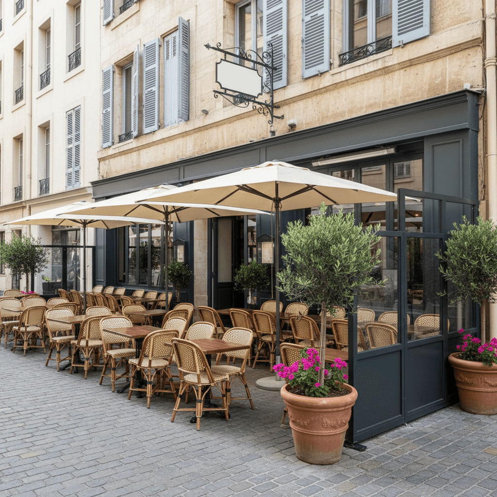 Restaurant 100m² à Marseille : terrasse - licence IV - Image 1