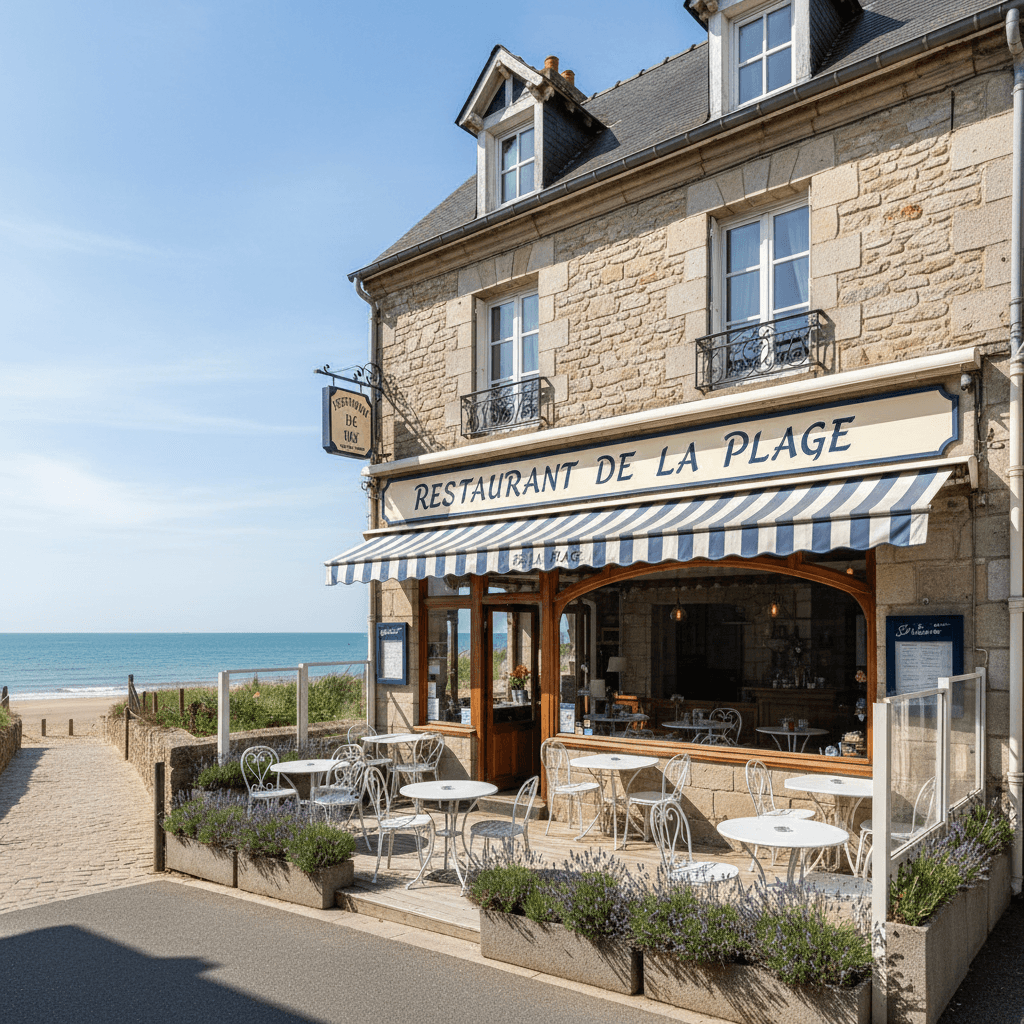 Restaurant 300m² à La Plaine-Sur-Mer : terrasse - licence IV - Image 1