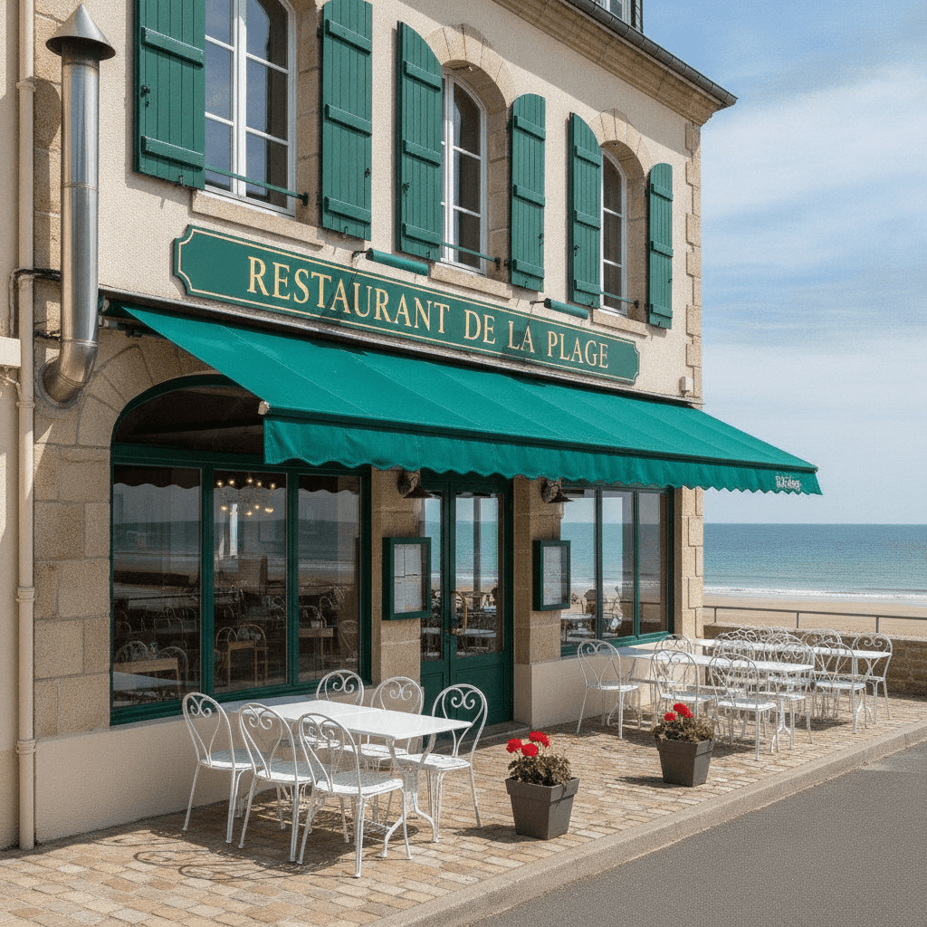 Restaurant : terrasse - extraction - Image 1