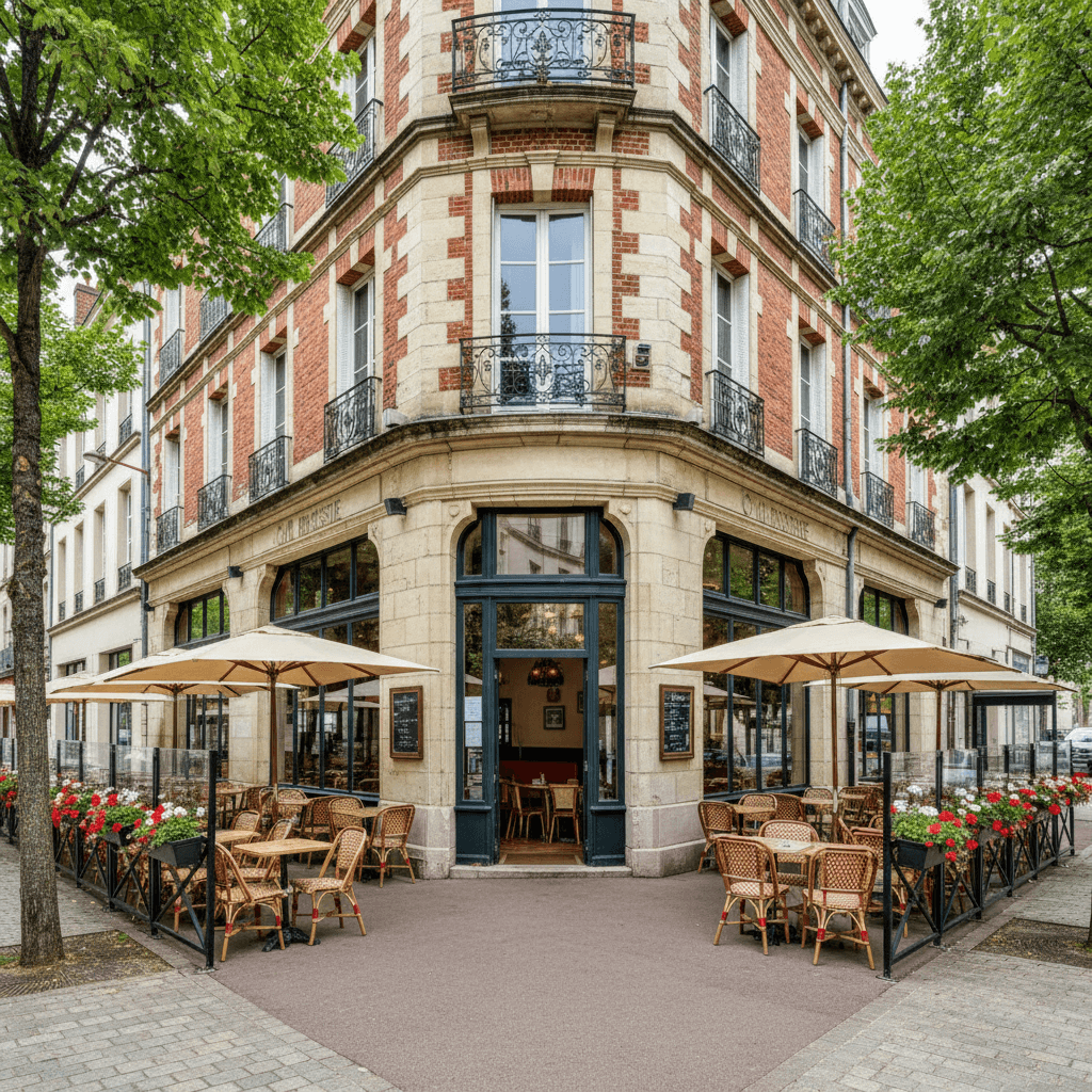 Bar-brasserie 260m² à Évreux : terrasse - licence IV - Image 1