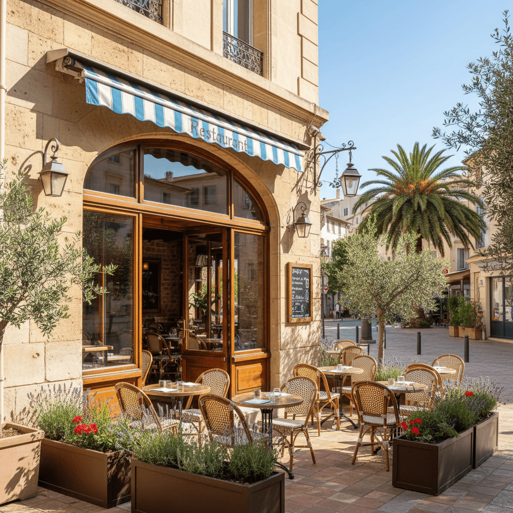 Restaurant à Marseille : terrasse - licence IV - Image 1
