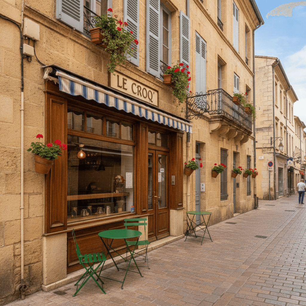 Fast-food 20m² à Montpellier : terrasse