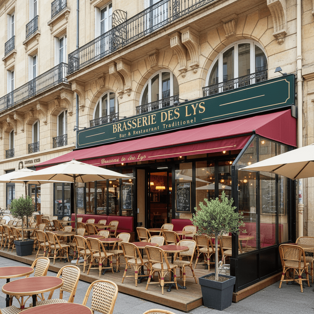 Bar-brasserie à Rennes : terrasse - licence IV