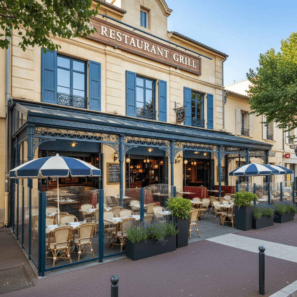 Restaurant à Marseille : terrasse - licence IV - Image 1