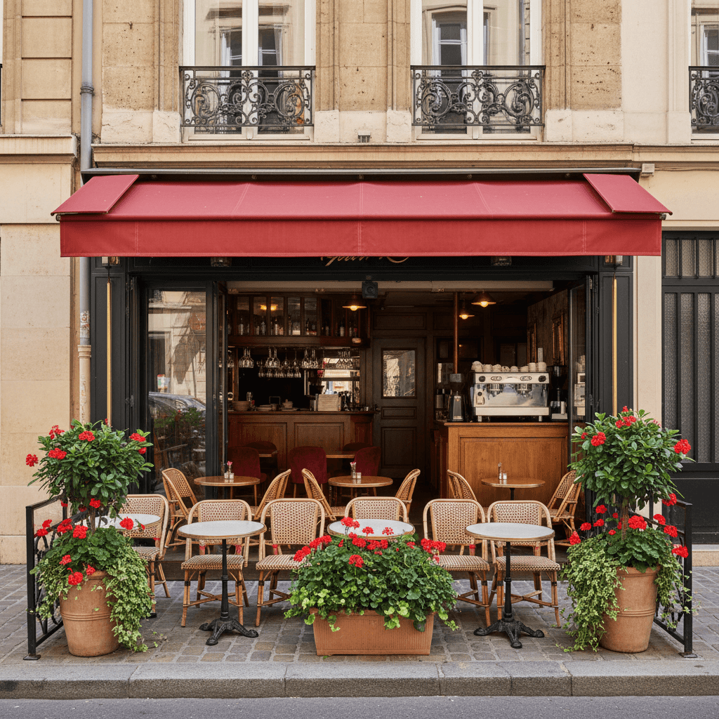 Restaurant à Lyon : terrasse - licence IV