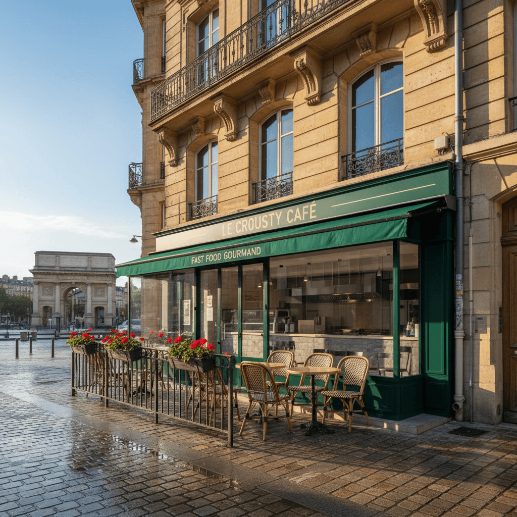 Fast-food 60m² à Bordeaux : cuisine équipée - cave/réserve