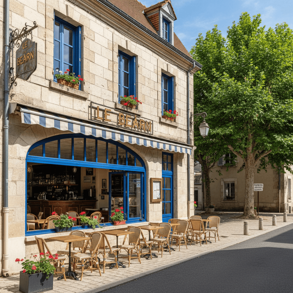 Bar-brasserie à Saint-Jammes : terrasse - licence IV - Image 1