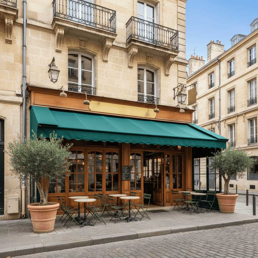 Restaurant 103m² à Bordeaux : terrasse - licence IV