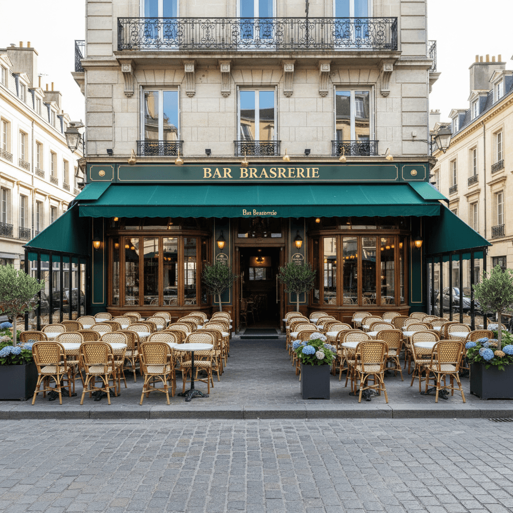 Bar-brasserie à Nantes : terrasse - licence IV - Image 1