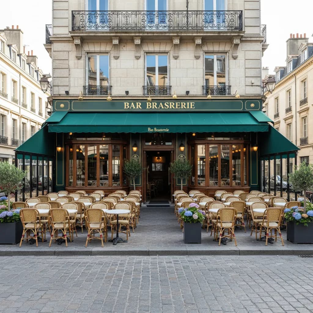 Bar-brasserie à Nantes : terrasse - licence IV - Image 1