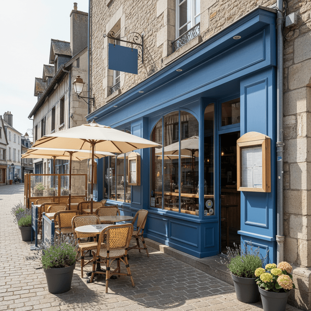 Restaurant 80m² à Dieppe : terrasse - licence IV - Image 1