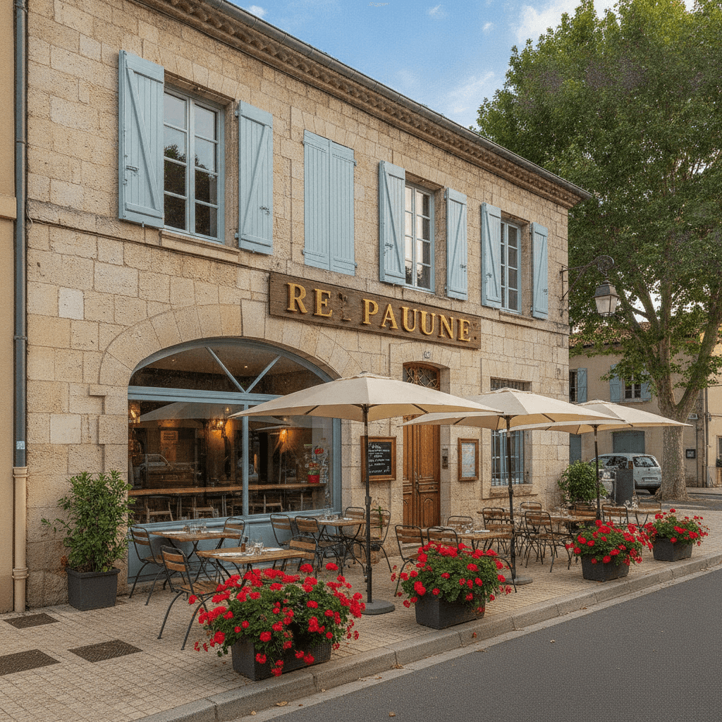 Restaurant 190m² à Mauguio : terrasse - licence IV - Image 1