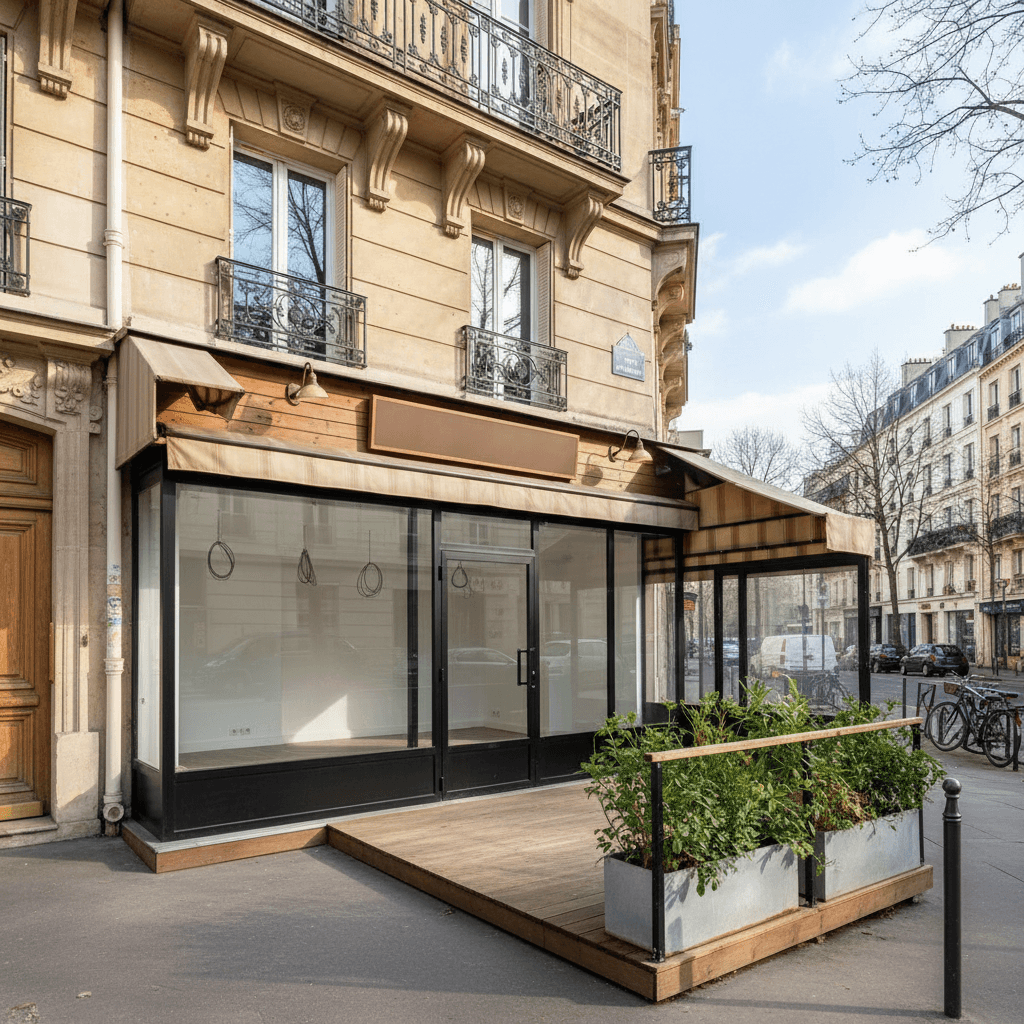 Local vide 10m² à Paris - Image 1