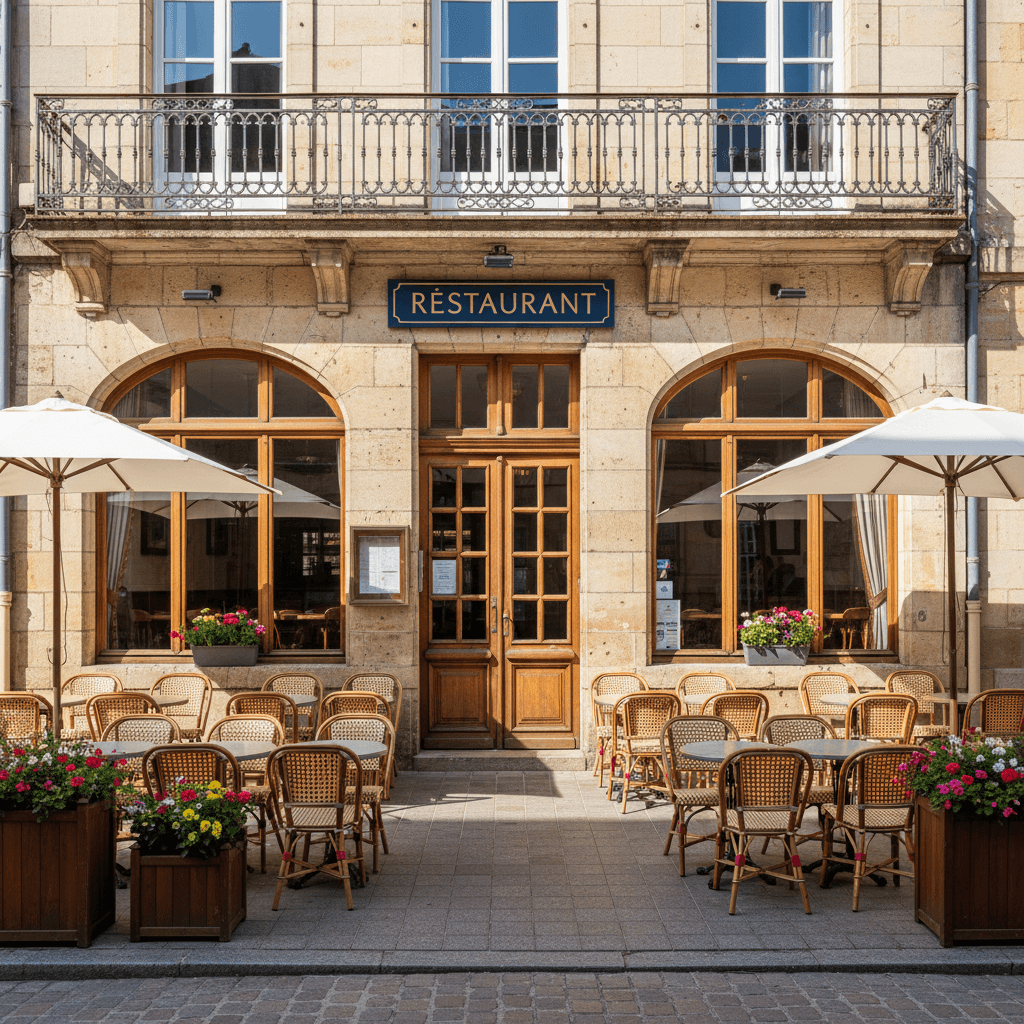 Restaurant 220m² à Guéret : terrasse - licence IV - Image 1