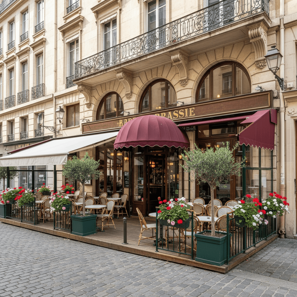 Bar-brasserie 148m² à Lyon : terrasse - licence IV - Image 1