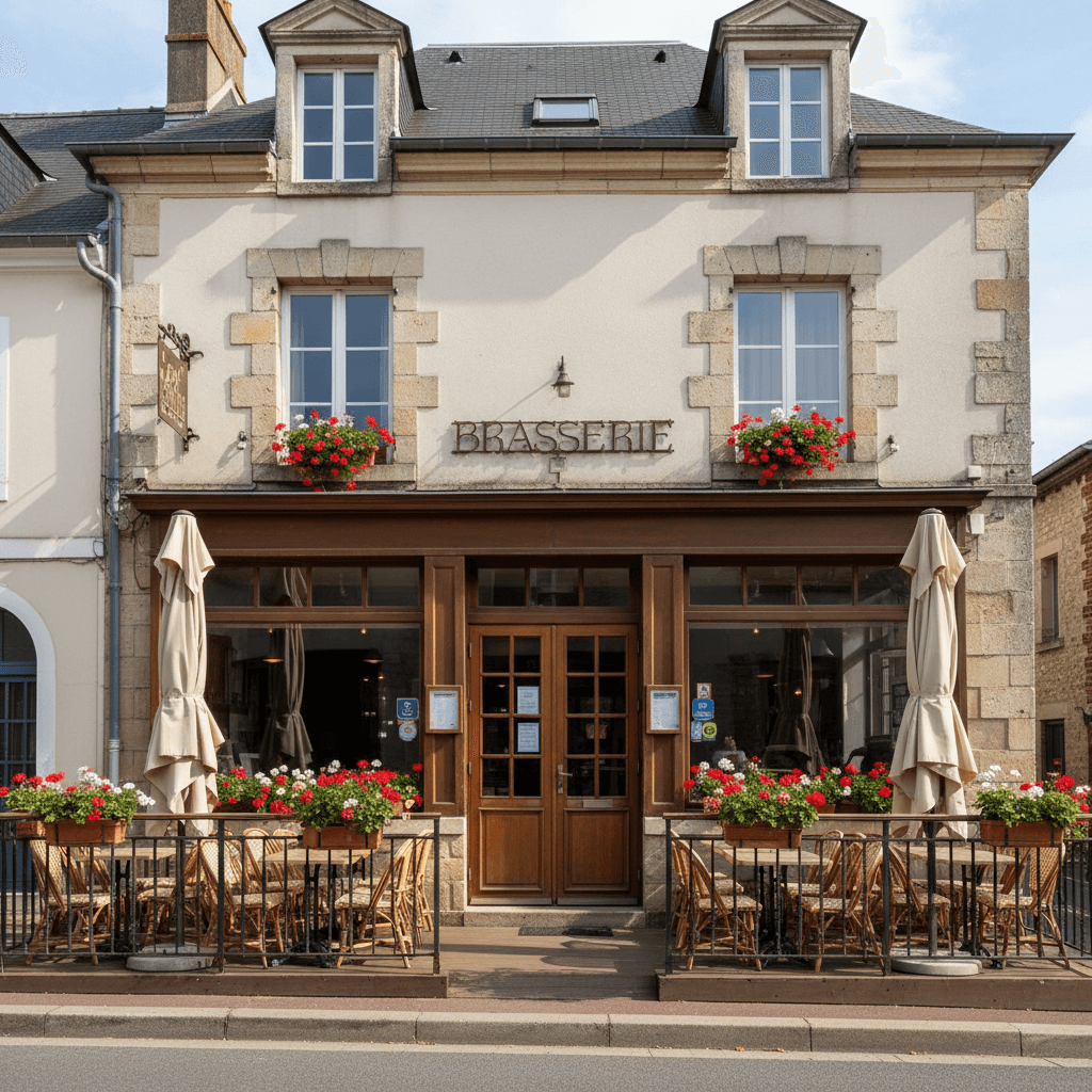 Bar-brasserie 140m² à Œuilly : terrasse - licence IV - Image 1