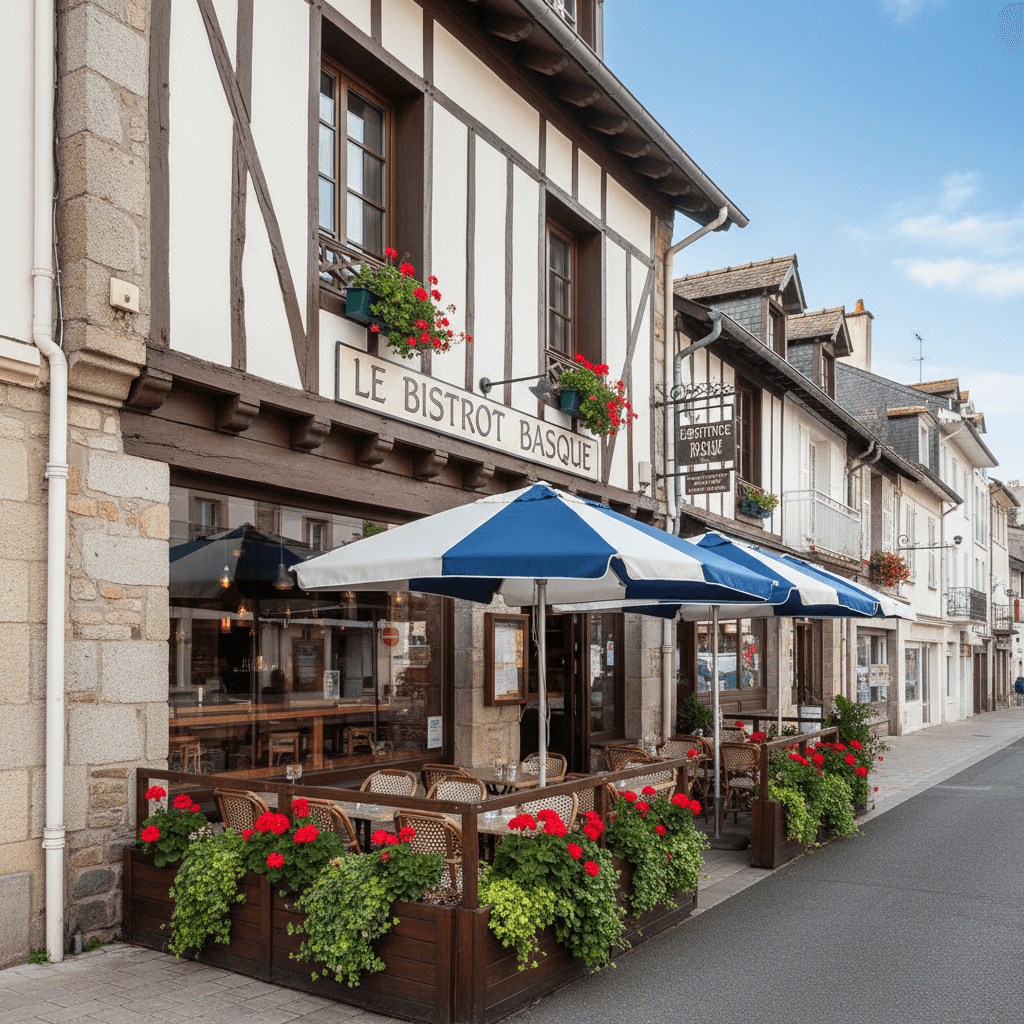 Restaurant à Biarritz : terrasse - licence IV - Image 1