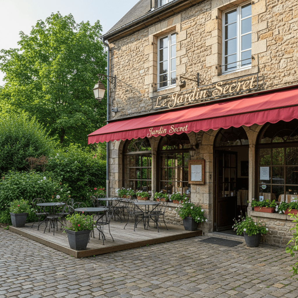 Restaurant à Nantes : terrasse - extraction - Image 1