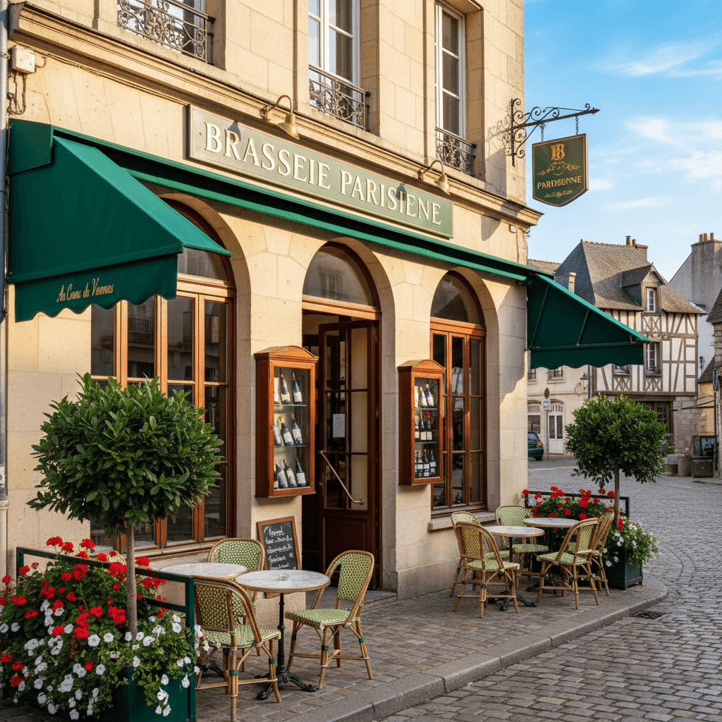 Bar-brasserie à Vannes : terrasse - licence IV - Image 1