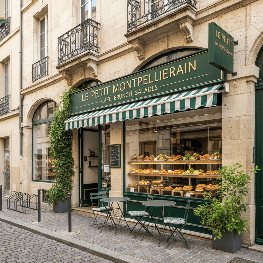 Snack à Montpellier : terrasse
