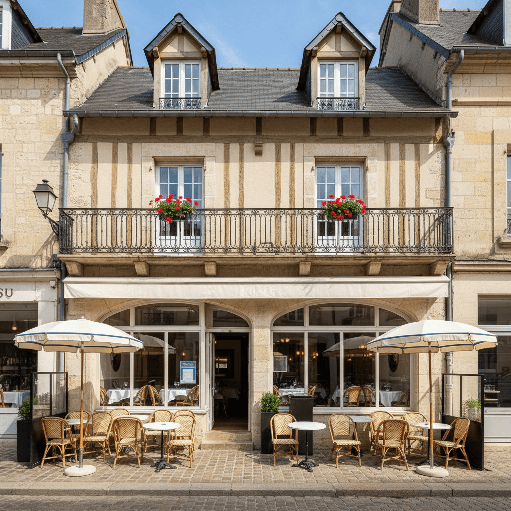 Restaurant à Deauville : terrasse - licence IV - Image 1