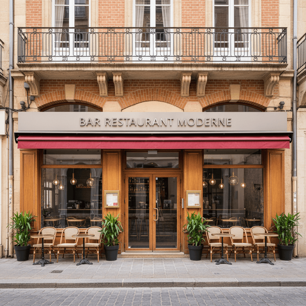 Restaurant 140m² à Toulouse : licence IV - cuisine équipée - Image 1