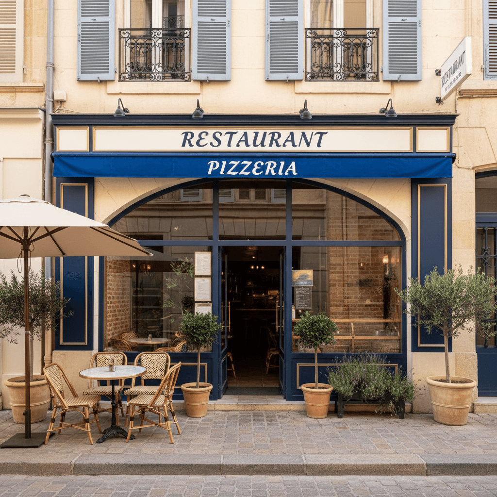 Restaurant 50m² à Marseille : cuisine équipée - chambre froide