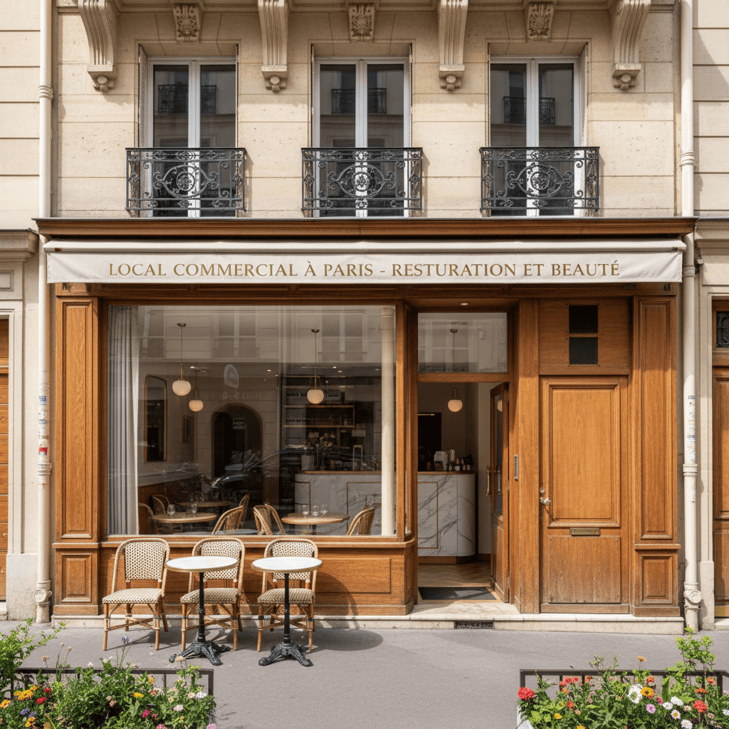 Local Commercial à Paris - Restauration et Beauté - Image 1