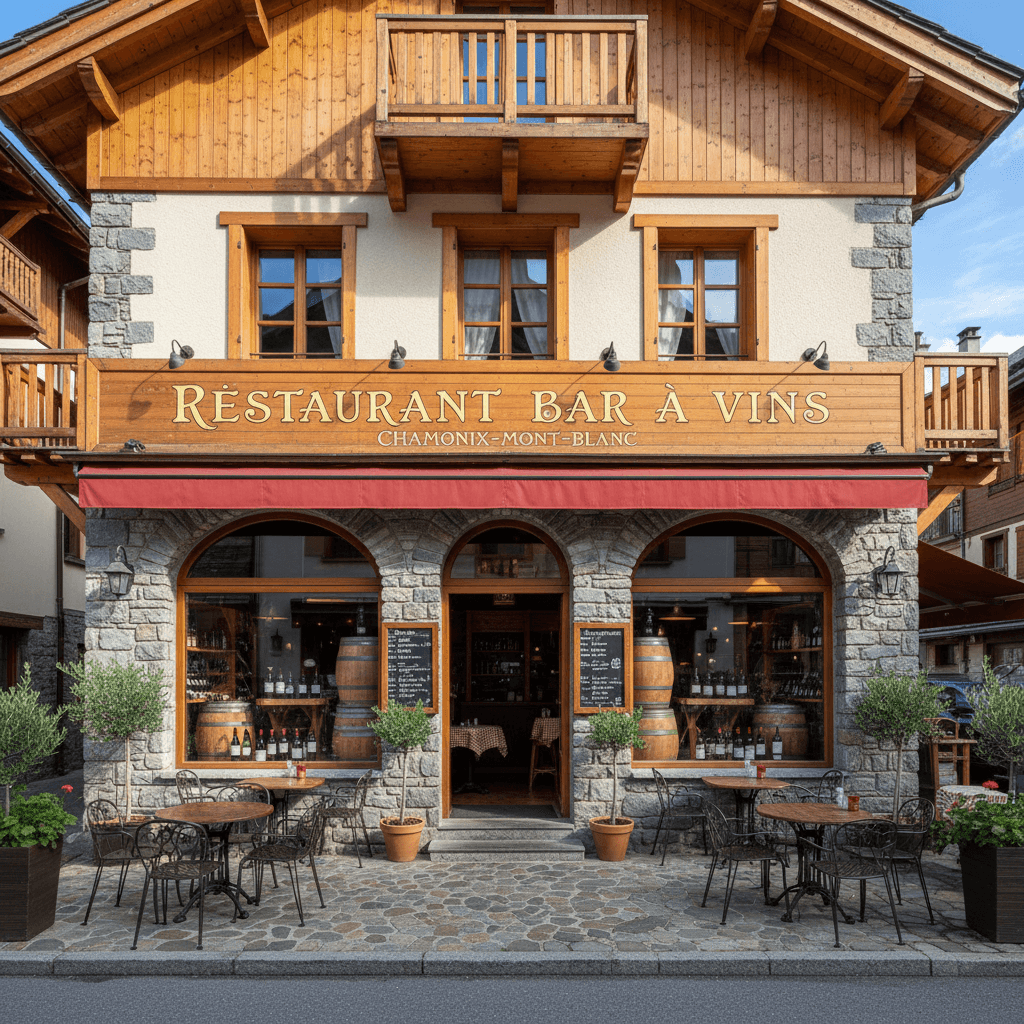 Restaurant 150m² à Chamonix-Mont-Blanc : terrasse - licence IV - Image 1