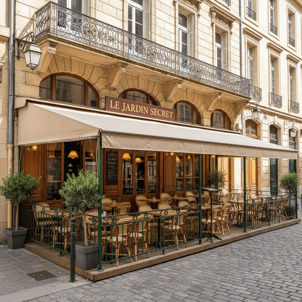 Restaurant 140m² à Montpellier : terrasse - licence IV