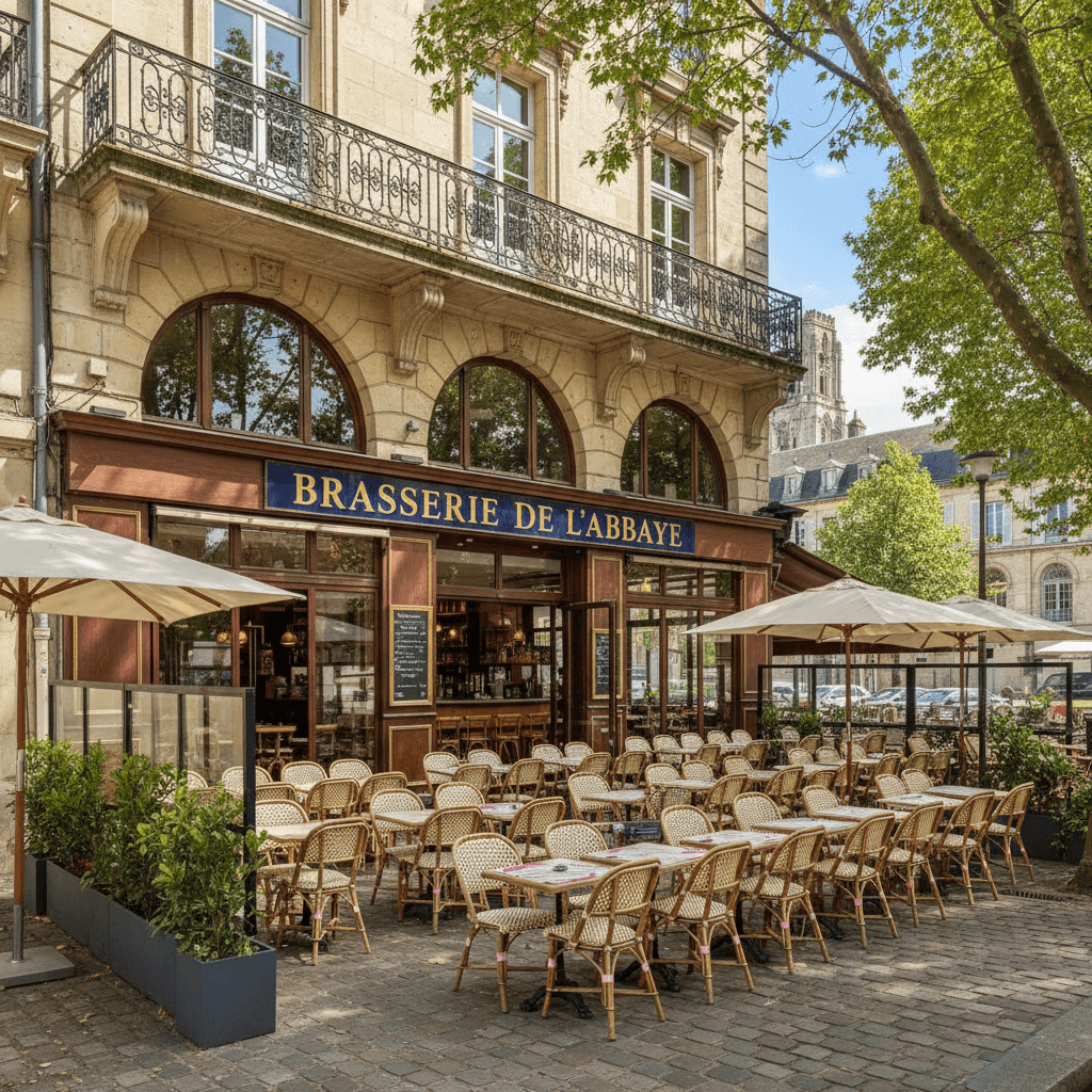 Bar-brasserie 150m² à Caen : terrasse - licence IV - Image 1
