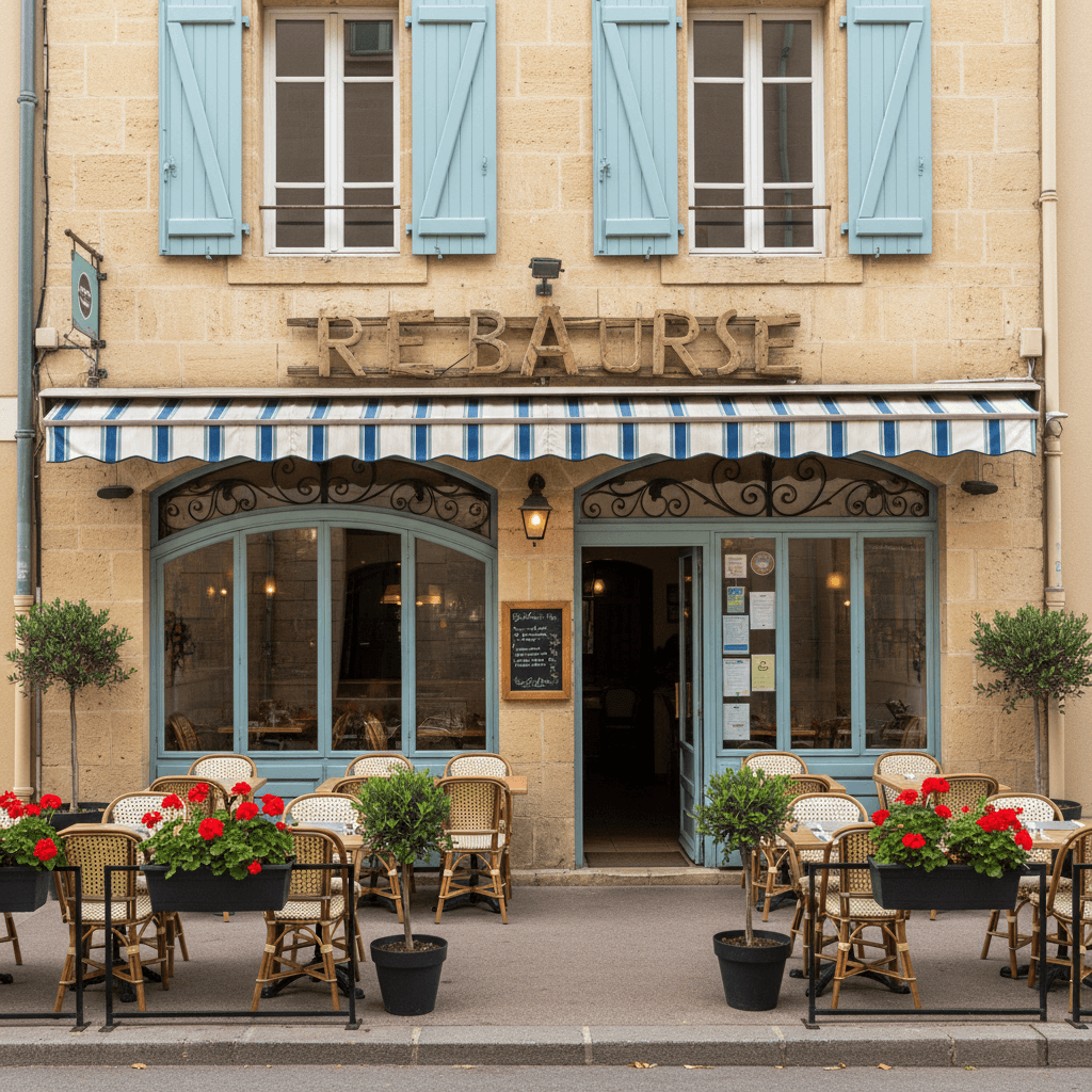 Restaurant 40m² à Béziers : terrasse - extraction - Image 1