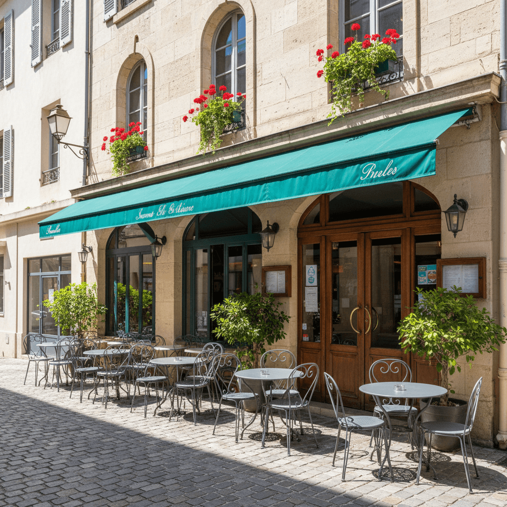 Restaurant 80m² à Saint-Raphaël : terrasse - extraction - Image 1