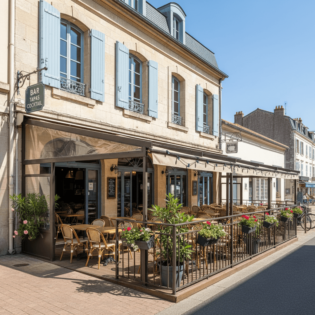 Bar-brasserie à Arcachon : terrasse - licence IV - Image 1