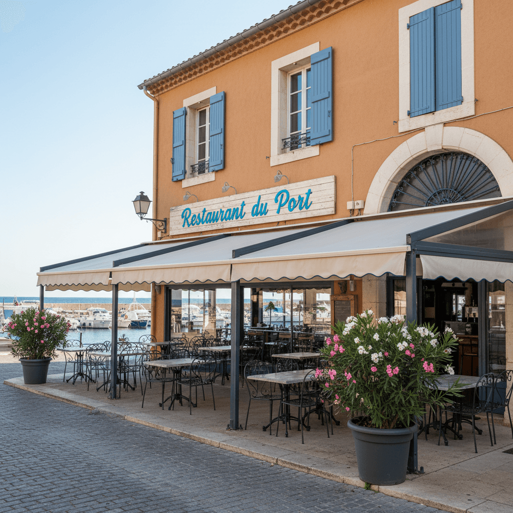 Restaurant 170m² à Saintes-Maries-De-La-Mer : terrasse - extraction - Image 1