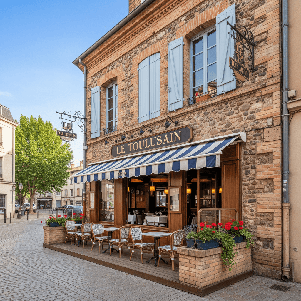 Restaurant 180m² à Toulouse : terrasse - licence IV - Image 1