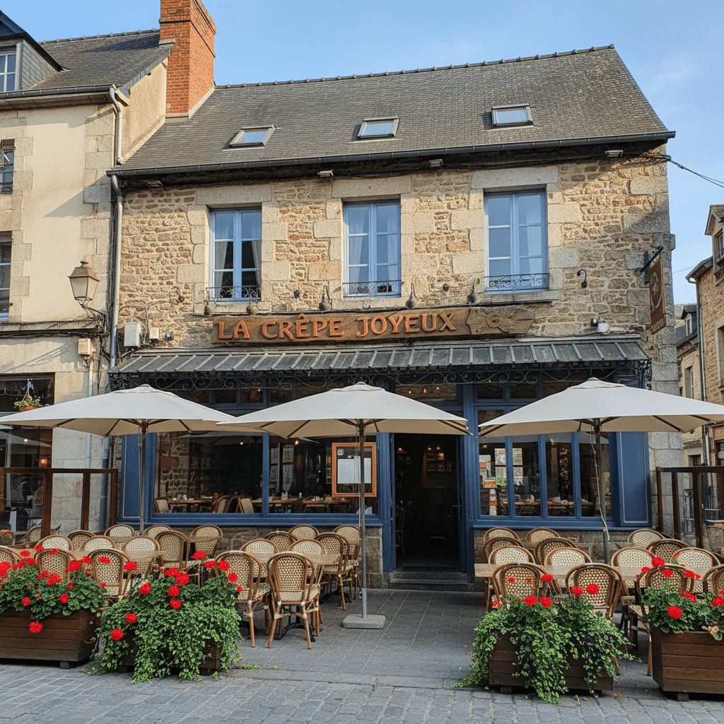 Restaurant à Rennes : terrasse - extraction