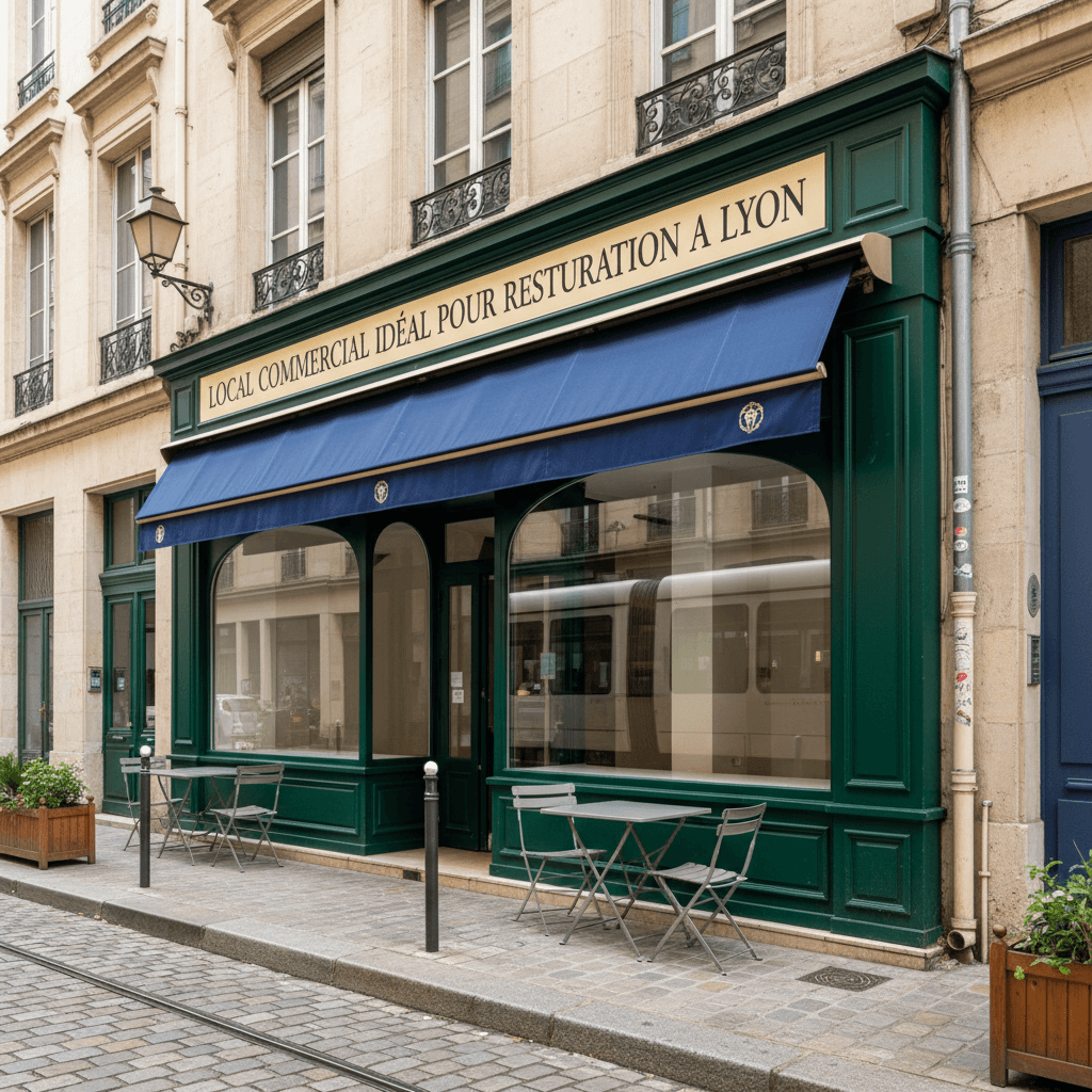 Local commercial idéal pour restauration à Lyon - Image 1