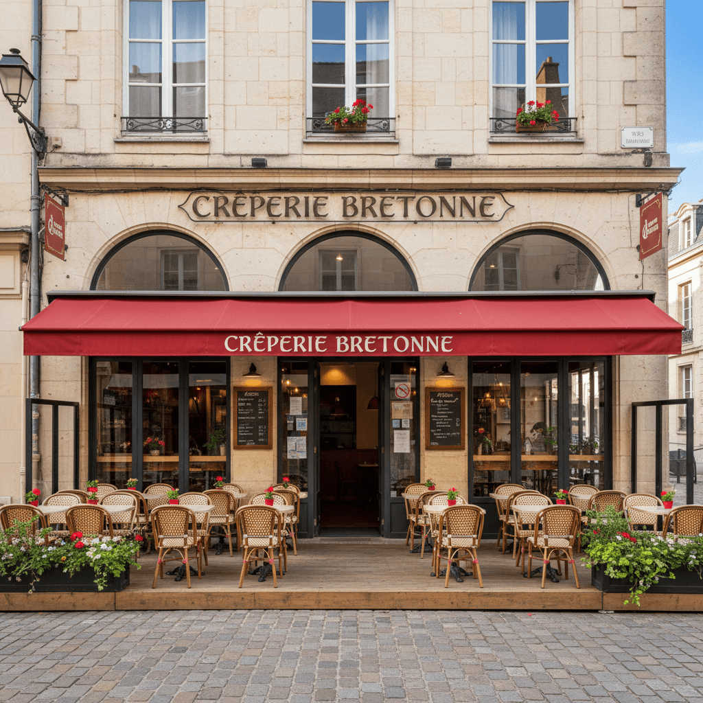 Restaurant 100m² à Nantes : terrasse - Image 1