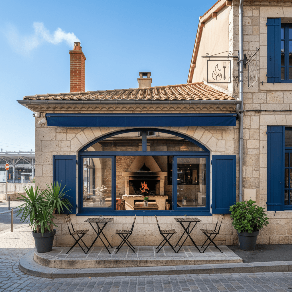 Fast-food 50m² à Montpellier : extraction