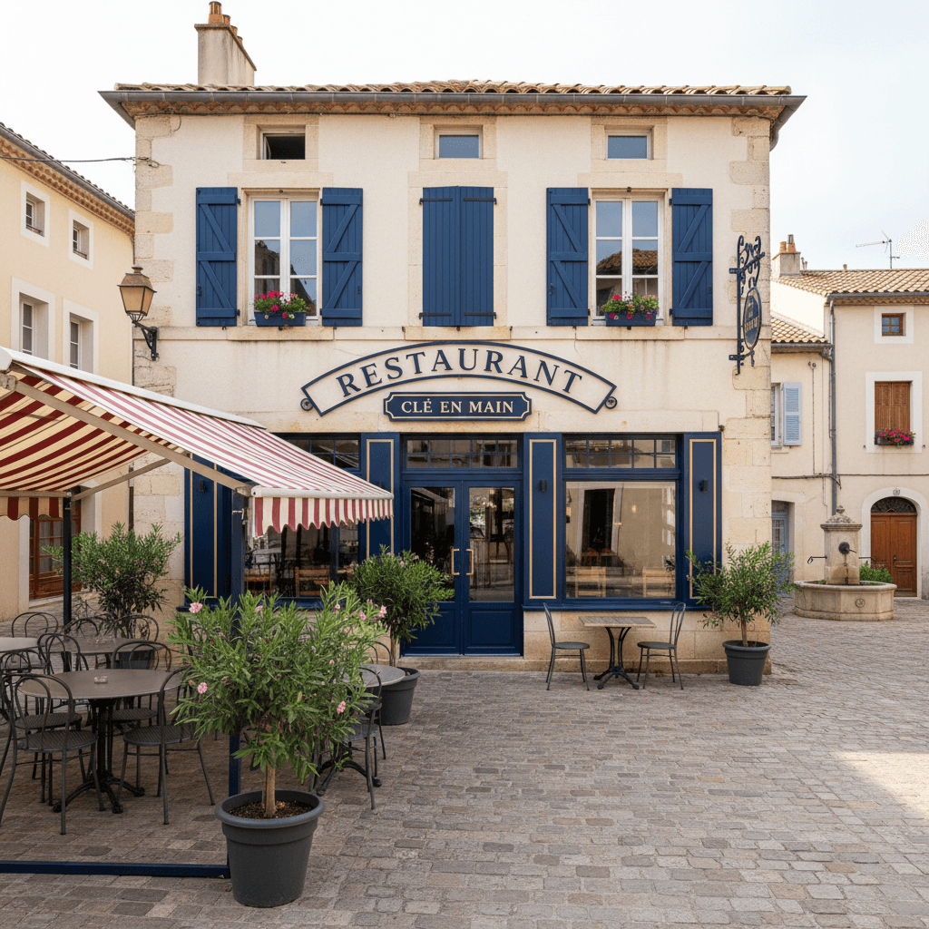 Restaurant 200m² à Sorède : terrasse - licence IV - Image 1
