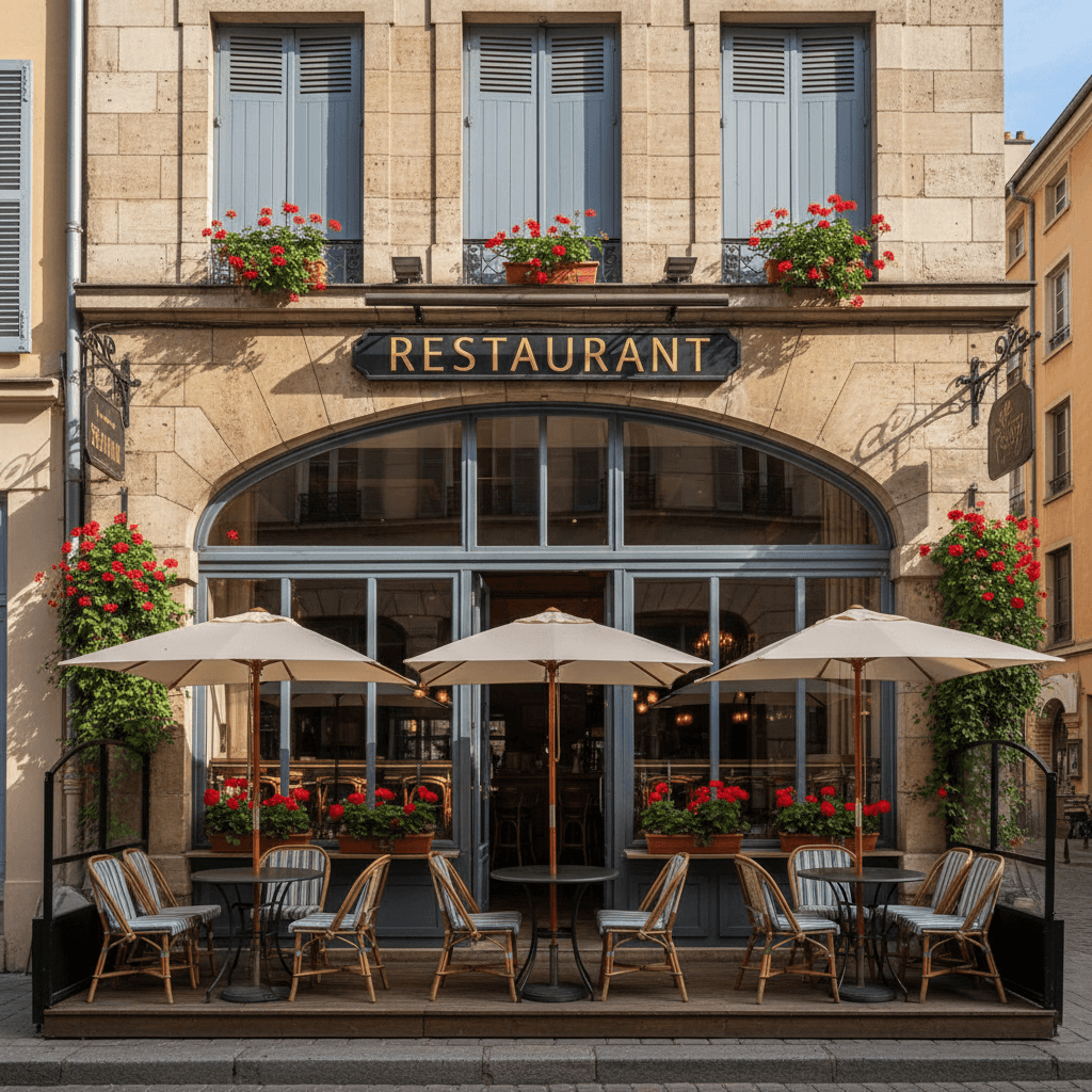 Restaurant 70m² à Lyon : extraction - climatisation - Image 1