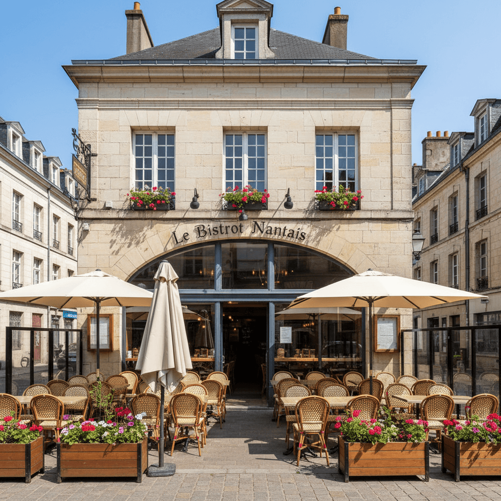 Restaurant à Nantes : terrasse - licence IV - Image 1